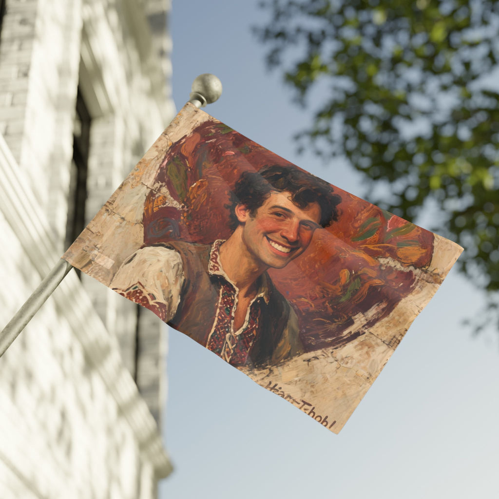 Heart-Throb? More like Heart-Job! Artistic House Flag