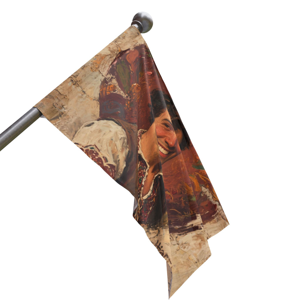 Heart-Throb? More like Heart-Job! Artistic House Flag