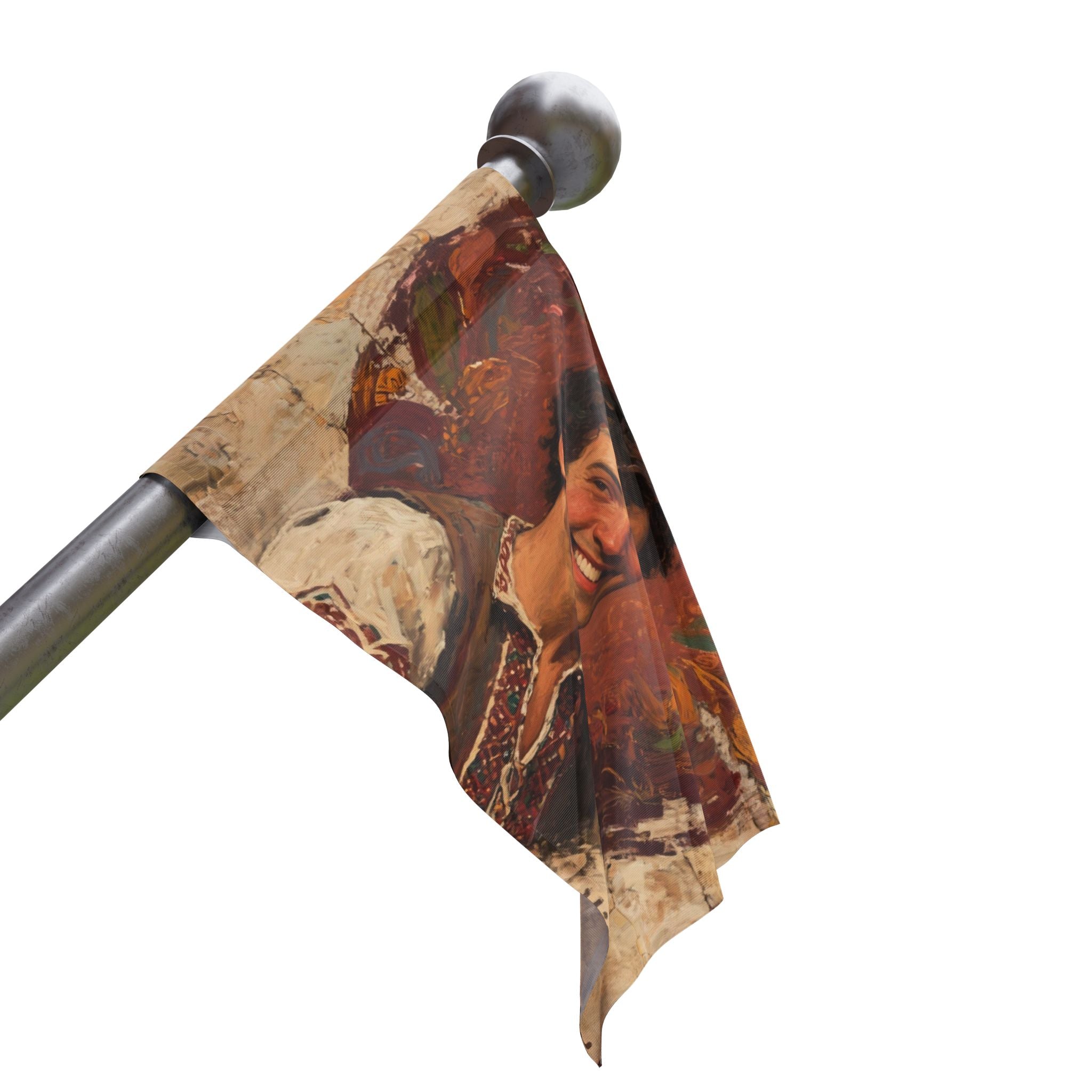 Heart-Throb? More like Heart-Job! Artistic House Flag