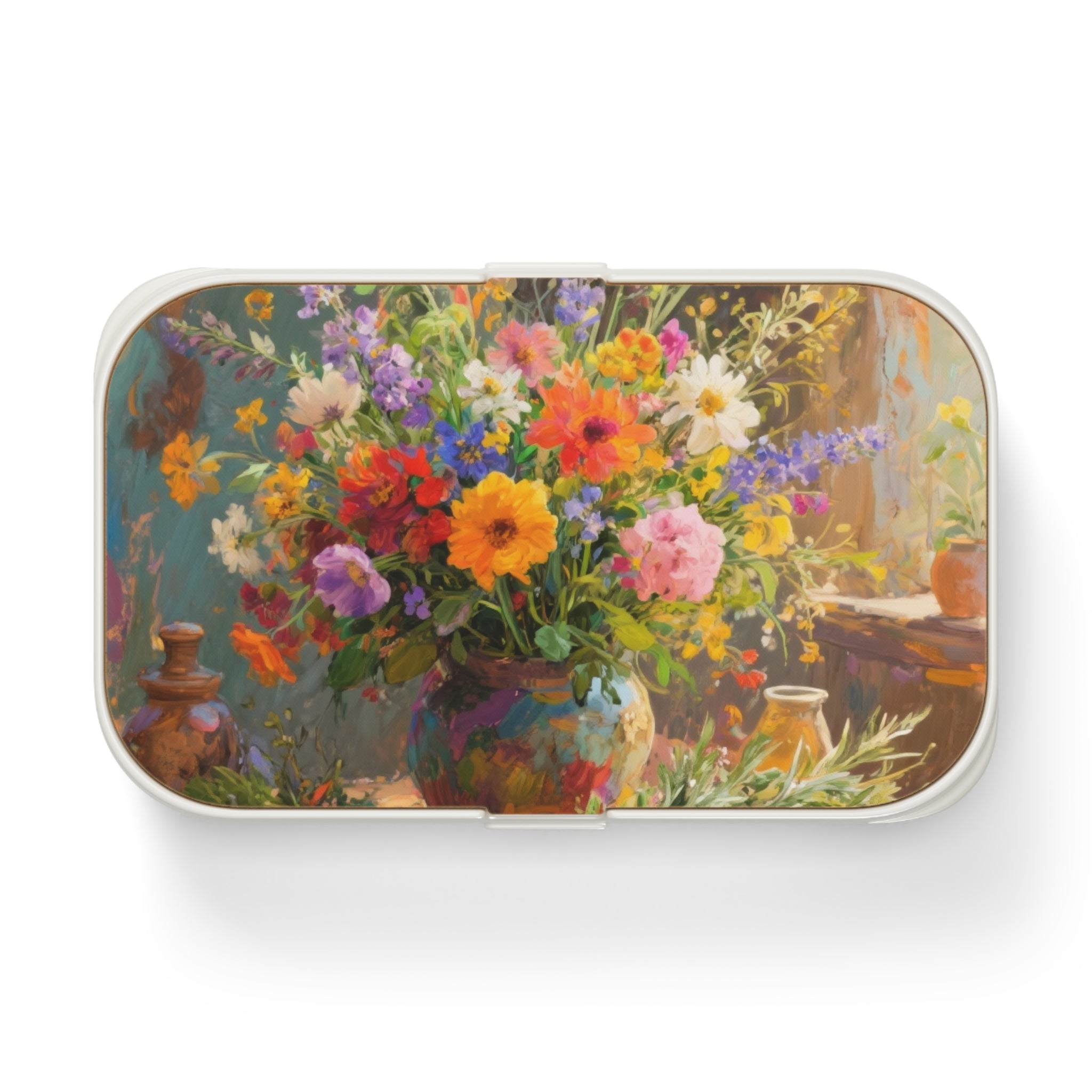 Scent-sational! Artistic Bento Lunch Box  Keep Food Fresh  Stylish